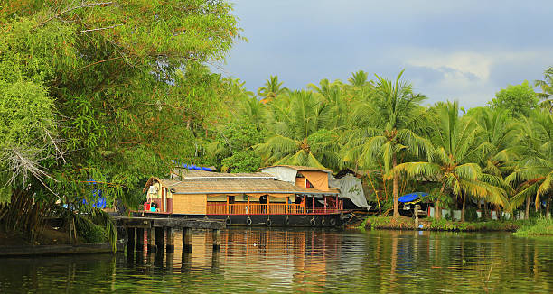 istock Houseboat in Kerala Backwaters 515628921