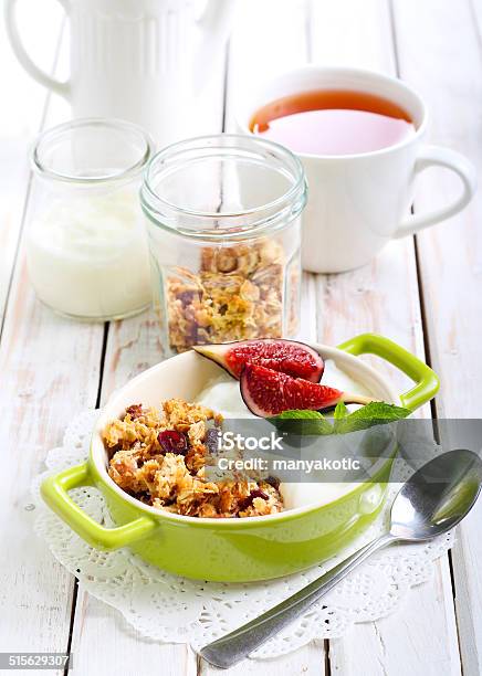Homemade Granola Stock Photo - Download Image Now - Breakfast, Brunch, Cup