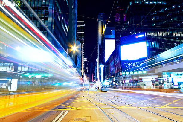 istock traffic night in downtown area 515631427