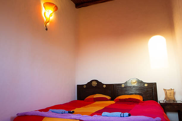 istock Authentic Moroccan bedroom in traditional home 515632473