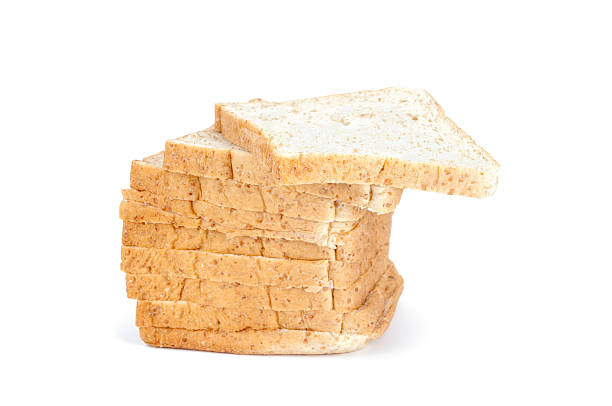 istock Loaf of bread on white background. 515634647