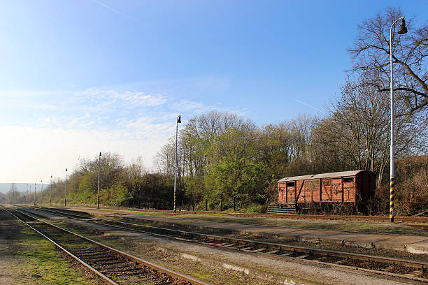 istock actual wagon train at the station 515647306
