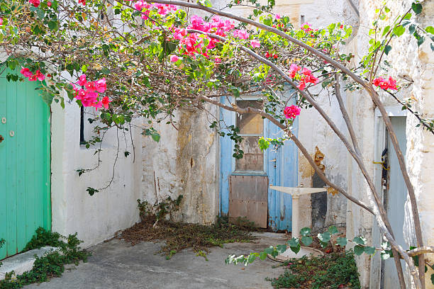 istock Old abandoned building in old part of Malia. 515648390