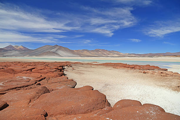 istock Red Stone in Atacama desert, Chile 515657291