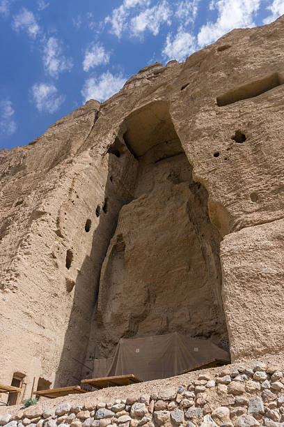 istock the giant buddha in bamiyan - afghanistan 515657984