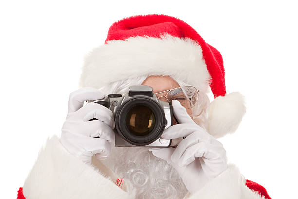 istock Santa Claus Taking Photo 515658853