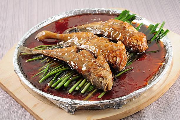 Chinese cuisine——Iron of small yellow croaker