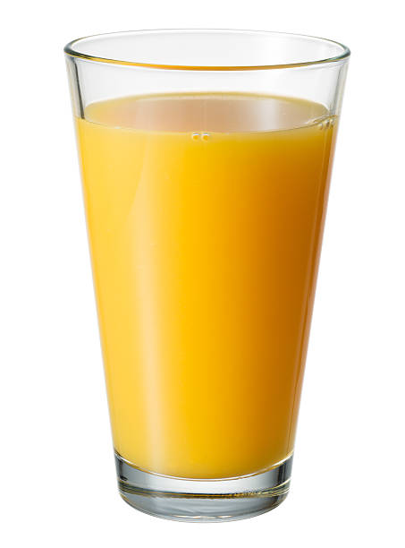 istock Orange juice. Glass isolated. With clipping path 515662463