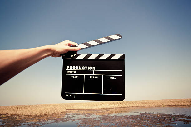 istock Hands holding a movie clapboard 515662873