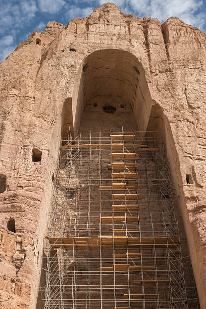 istock the giant buddha in bamiyan - afghanistan 515669162