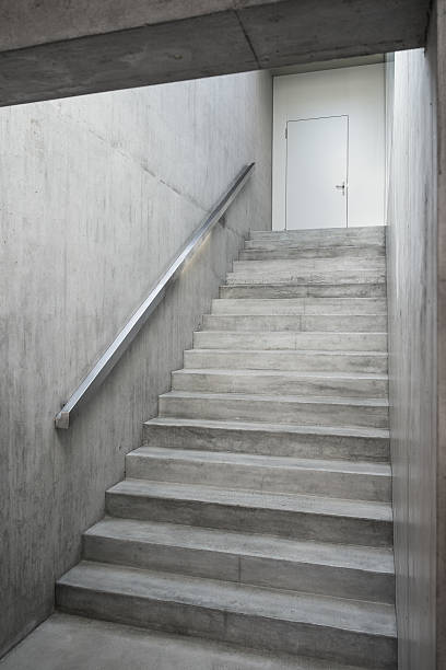 istock modern interior - reinforced concrete stairs 515671724