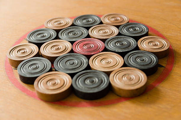 istock Game of carom set and ready to play 515672126