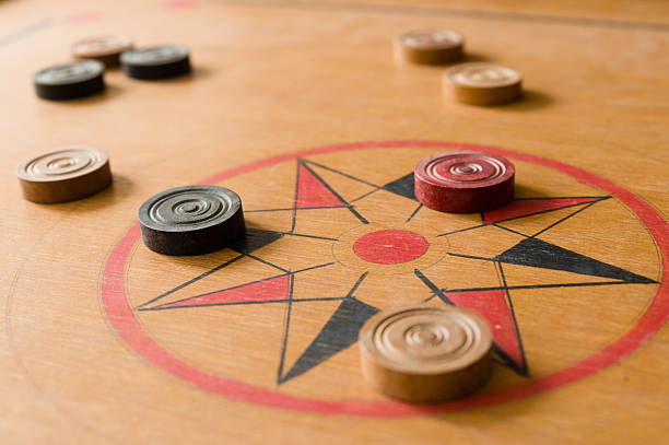 istock Game of carom set and ready to play 515672580