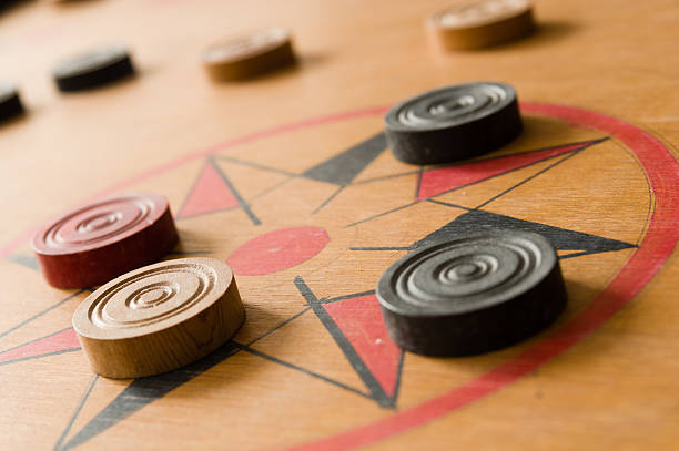 istock Game of carom set and ready to play 515672746