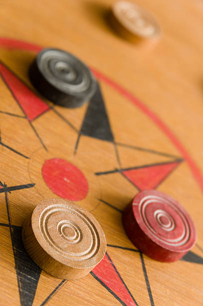 istock Game of carom set and ready to play 515672936