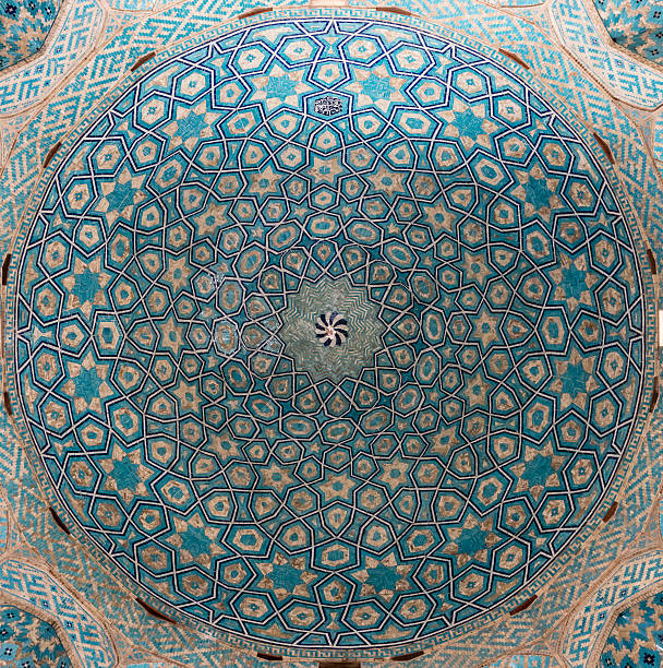 istock Mosaic tile clad dome, Friday Mosque (Masjed-e Jame) Yazd, Iran 515676820