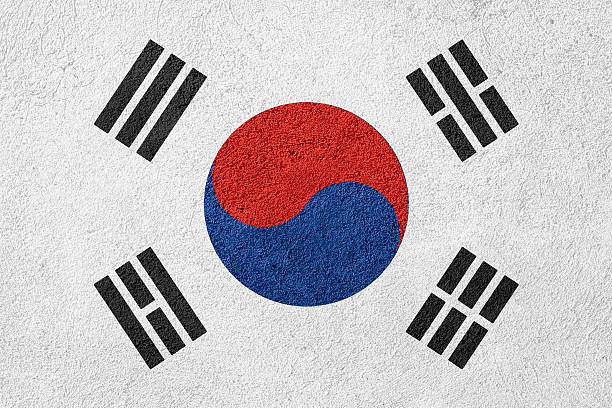 istock flag of South Korea 515679114