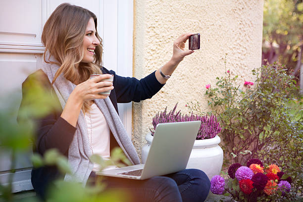 istock Woman in garden. 515682953