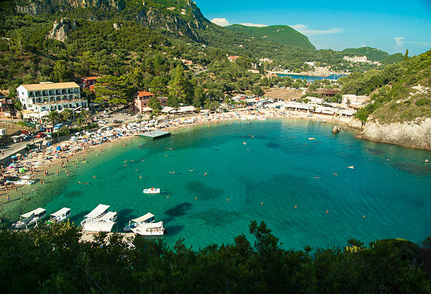 istock Paleokastritsa bay, Corfu Island, Greece 515683073