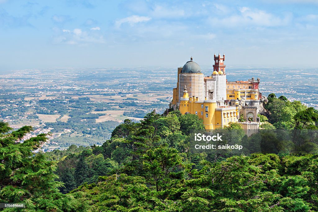 Pena Palácio Nacional - Foto de stock de Sintra royalty-free