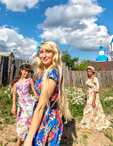 istock Lovely country girls dancing 515684949
