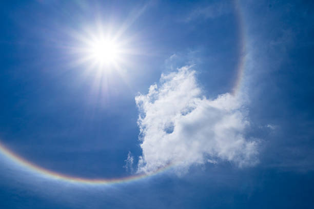 istock Sun halo with cloud in the sky 515685447