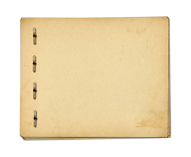 istock Set of old archival papers and vintage postcard isolated 515687777