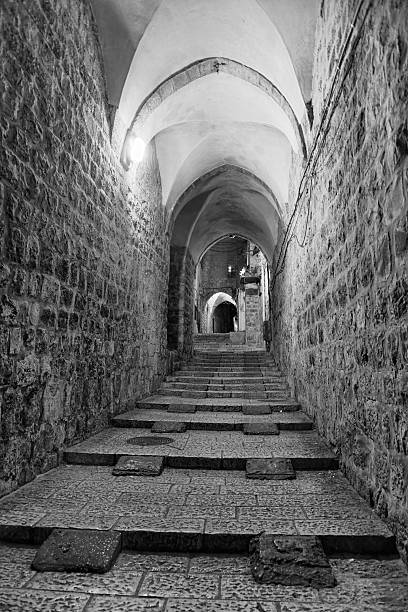 istock Stairs in Old City, Jerusalem 515688347