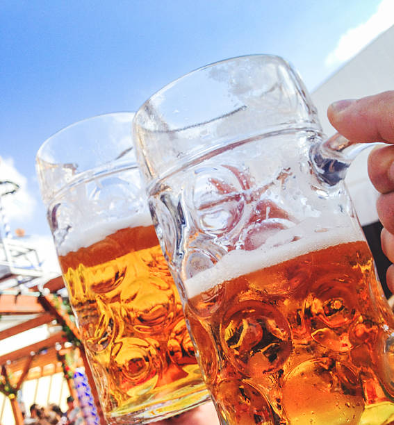 istock beer toasting at Beer Fest in munich 515700967