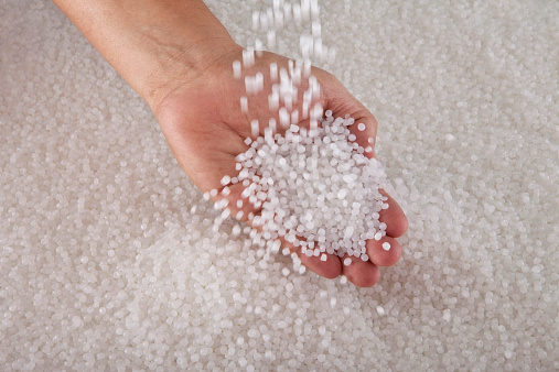 Plastic Resin Pellets, White,Masterbatch, Polymer,Raw Material