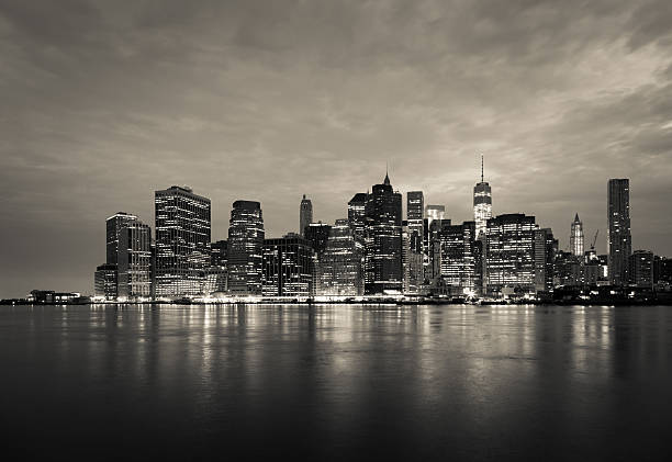 istock New York - view  of Manhattan Skyline by night 515702419