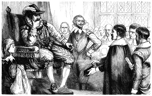 James I of England was unwilling to cooperate with Puritan clergy over church reforms and frequently came into conflict with them. 