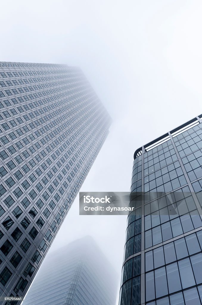 Finanzielle Wolkenkratzern, Canary Wharf, London - Lizenzfrei London - England Stock-Foto