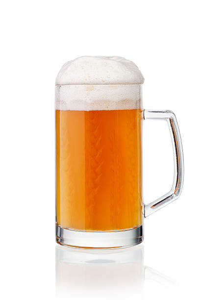 beer glass 3d illustration
