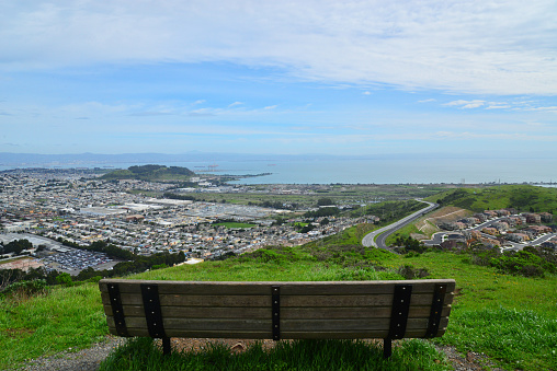 San Bruno Mountain State & County Park, bay view