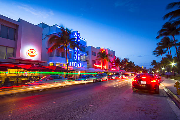 istock Art Deco Hotels, Miami. 515709504