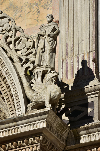 San y Griffin estatuas de Scuola Grande di San Marco photo