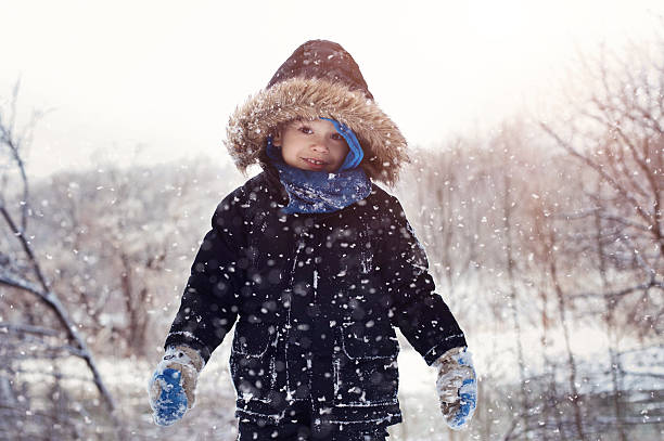 istock Toddler boy on a snow day 515711128