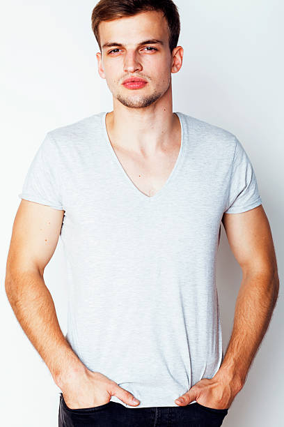 istock young handsome man on white background gesturing, pointing, posing emotional 515714904