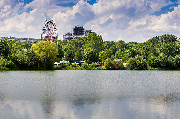 парк культуры и отдыха - chorzow стоковые фото и изображения