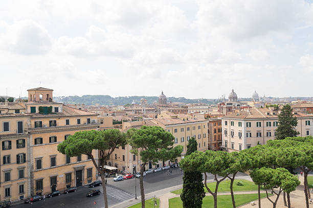 istock Spectacular panorama of Rome, Italy 515736074