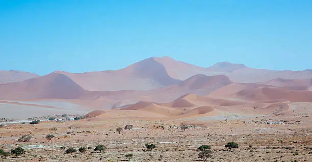 Sand Dunes in Namib Desert