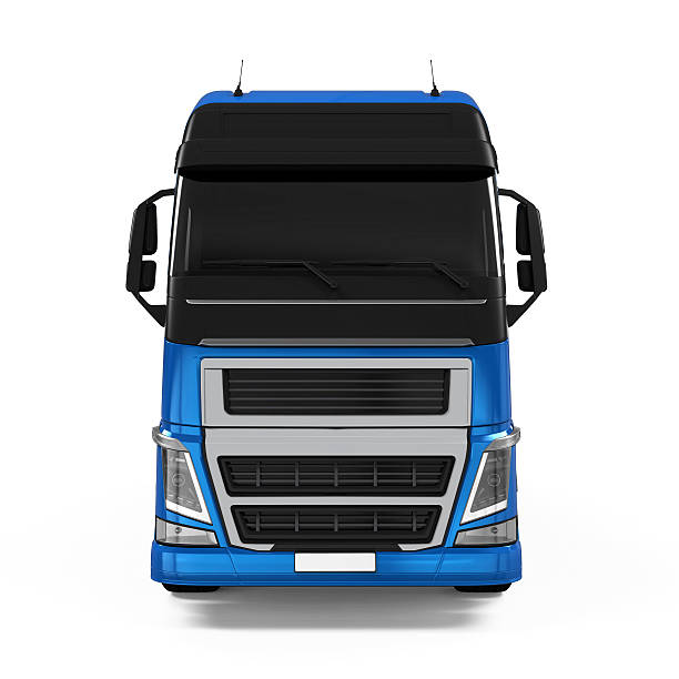 istock Blue Cargo Delivery Truck 515739044