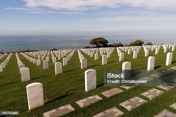 Fort Rosecrans National Cemetery Cabrillo National Monument Stock Photo - Download Image Now