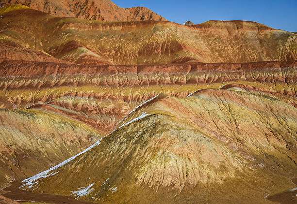 istock Views from Red Rock, China, Rainbow Mountains 515741286