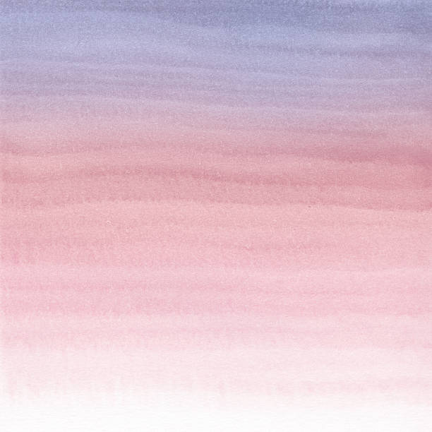 Abstract watercolor hand painted background Abstract Watercolor Hand Painted Background. Serenity and Rose Quartz Tint Watercolour Texture Gradient. Pastel Colored Palette. Painted and scanned by me. cherry colored stock illustrations