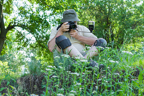istock Mature outdoor photographer at work 515745775