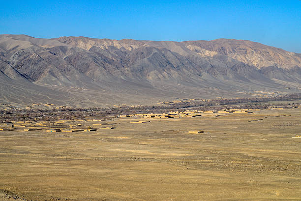 Afghan Landscape, Desert, Kapisa Valley Kapisa Valley Afghanistan afghanistan army stock pictures, royalty-free photos & images