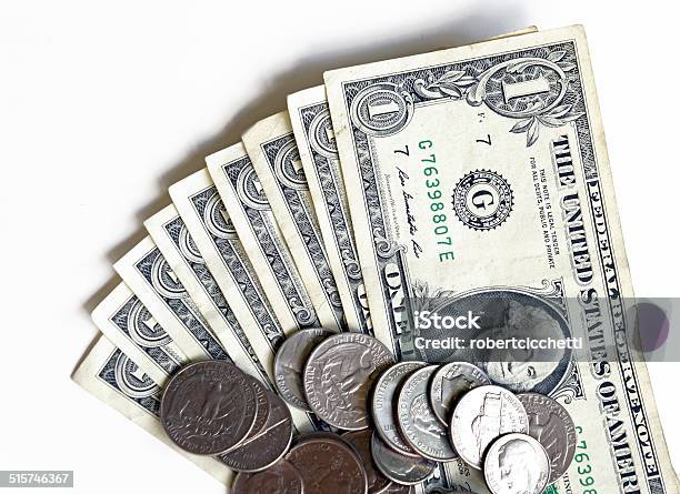 Partial View Of Us Dollars Cash United States Currency Stock Photo - Download Image Now