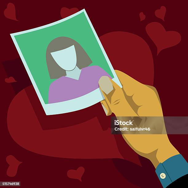 Falling In Love With A Woman Stock Illustration - Download Image Now - Adult, Backgrounds, Boys
